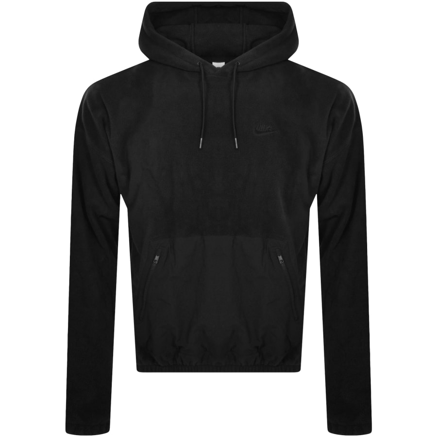 【めっちゃ変わる】 Nike Menswear Mainline | Black Hoodie Fleece Polar Club トップス